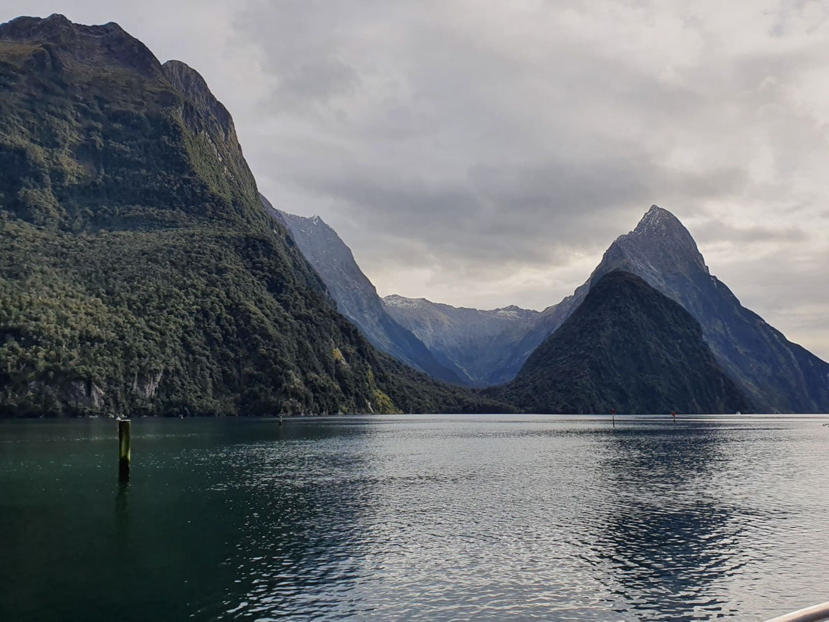 Fjord en Nouvelle-Zélande